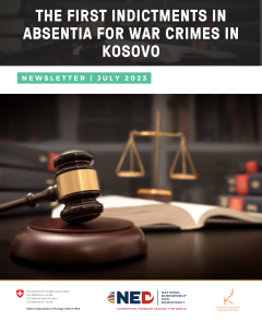 The first indictments in absentia for war crimes in Kosovo