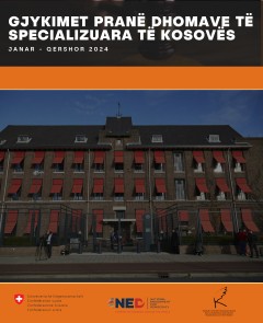 Suđenja pred Specijalizovanim većima Kosova (Januar – Juni 2024)